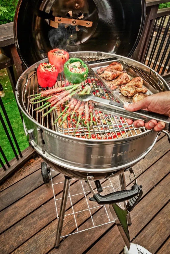 grill crown kettle z pierścieniem